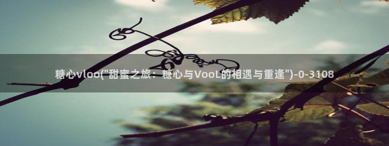 糖心a：糖心vloo(\